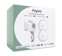 Aqara Floodshield Smart Bundle, Water Leak Protection, Automatic Valve Shut-Off, Leak Sensors & Zigbee Smart Home Integration