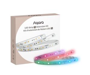 Aqara LED Strip T1 Extension, Requires LED Strip T1 (Sold Separately), 1M RGB + IC LED Light Extension with 16 Million Colors/Tunable White/Gradient Effects (1 Pack,1M)