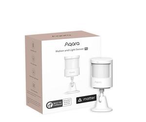 Aqara Motion and Light Sensor P2, Matter over Thread, Requires Thread Border Router, Motion Detector with Light Sensor, for Various Automations, Supports Apple Home, Google Home, Alexa and SmartThings