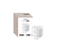 Aqara Power Plug H2 UK, Matter,Thread/Zigbee | Power Monitoring, Overheating & Overload Protection, Child Lock, 13A, Supports Apple Home, Home Assistant, Alexa, Google Home