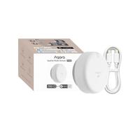 Aqara Presence Sensor FP400, Multi-Zone Spatial Automation, Thread & Zigbee | 60GHz mmWave Radar, AI Spatial Learning, Multi-Person Tracking, 8 Zones, Compatible with Homekit, Home Assistant, Alexa, etc.