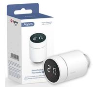 Smart Radiator Thermostat E1, REQUIRES AQARA ZIGBEE 3.0 HUB, Smart Thermostatic Radiator Valve with Voice Control, Geofencing Support, Compatible with