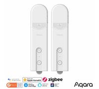 Aqara Roller Shade Driver E1 2 Pack Zigbee Smart Blind Motor, Usb-C Rechargeable, Alexa Google Homekit Compatible
