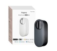 Aqara Smart Lock U200 Lite, Matter Over Thread, Auto Lock, Black | Remote Access, Rechargeable Battery, Fits Euro Profile Cylinder, Supports HomeKit, Alexa, Google Home, Home Assistant