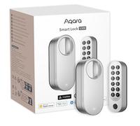 Aqara Smart Lock U200 with Apple Home Key, Matter Over Thread, Silver | Fingerprint Keypad Included), Smart Door Lock with Rechargeable Battery, Supports Apple, Google Home, Alexa and SmartThings