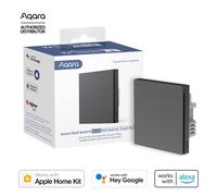 Aqara Smart Wall Switch H1 Grey (With Neutral, Single Rocker) Aqara Hub Required