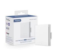 Aqara Smart Wall Switch H1 No Neutral Single Rocker With Apple Homekit, Alexa & Google Home Compatible Smart Light Switch