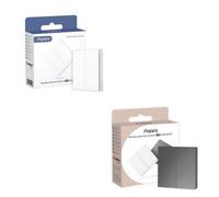 Aqara Smart Wireless Remote Switch H1 Grey (Double Rocker) - Apple Homekit, Alexa & Google Home Compatible