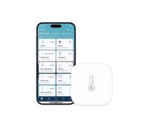 Temperature and Humidity Sensor REQUIRES AQARA HUB Zigbee for Remote Monitoring and Home Automation Wireless Thermometer Hygrometer Compatible with