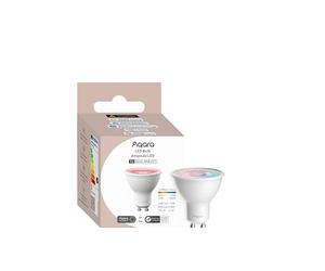 Aqara Thread/Zigbee Smart LED Light Bulb T2 GU10, Tunable White 2000K-9000K | RGB Color Changing Light Bulb with 16 Million Colors, 30W Equivalent, Matter, Works with HomeKit, Home Assistant, Alexa...