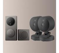 Aqara Video Doorbell & 2 Camera Kit, Homekit, Alexa, Google Home Compatible