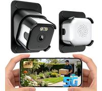 Aqash 3MP 2K Window Security Camera | ChroMax AI Motion Detection Color Night Vision for Looking Outside, 2.4GHz &5GHz WiFi Two-Way Audio Wired Safeview Window Camera for Home Security