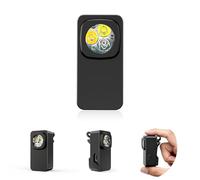 Aqash 600 Lumens Small EDC Clip on Torch, USB-C Rechargeable LED lamp with Magnetic Base, Keyring, Lanyard, Pocket Flashlight with 3 Light Sources & SOS, for Working, Cycling, Running, Safety Warning