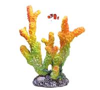 AQCDPJYU Aquarium Coral Decor, Craft Resin Plants Accessories Ideal for Fish Tank And Landscaping(B)