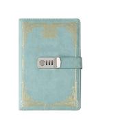 AQCDPJYU Simple Delicate 200 Pages Password Book, Lock Diary Creative Hand Ledger Office School Stationery(Green)