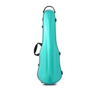 AQCDPJYU Violin Case, Lightweight High-end Compression-Resistant Backpack - Composite PC, Fits 4/4 & 3/4 Violins, Multiple Colors Optional(Mint Green)