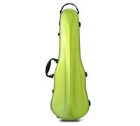 AQCDPJYU Violin Case, Lightweight High-end Compression-Resistant Backpack - Composite PC, Fits 4/4 & 3/4 Violins, Multiple Colors Optional(Fluorescent Green)