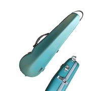 AQCDPJYU Violin Case, Ultra-Light & High Hardness - 1.6kg, Aerospace Composite Material, Universal Fit for 3/4 & 4/4 Violins, Blue Series(A)