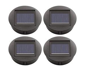 AQEENURA Replacement Solar Light Parts,Waterproof Solar Lanterns Replacement Accessories for Lanterns Outdoor (8CM/3.15 INCH 4PCS)