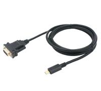 aqeJBSjhc USB C To DB9 RS232 Serial Adapter Converter 6ft FTDI FT232RL Chip Support Win11 10 8 7 XP Android Linux Vista Compatible With Computer Laptop