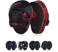 AQF Boxing Pads Curved Focus Mitts for Muay Thai, MMA, Kickboxing Training