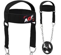 AQF Head Harness Neck Trainer Chain for Weight Lifting Muscle Strength MMA