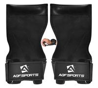 AQF Multi Grip Lifting Straps for Weight Training, Premium Rubber Gym Grips | Non-Slip Grip, Neoprene Padded, Adjustable Heavy-Duty Wrist Support for Men & Women, Ideal for Deadlifts, Pull-Ups & Rows