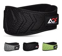 AQF Neoprene Weight lifting Belt for Men and Women - Extra Wide 6” Curved Gym Training Double Padded Strength for Back Support Powerlifting Bodybuilding CrossFit Squats Deadlift and Workout Equipment