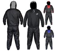 AQF Sauna Suit - Heavy Duty Anti-Rip Sweat Suit for Weight Loss, Fat Burning & Training - Full Body Slimming Tracksuit for Men & Women - Ideal for Boxing, MMA, Gym, Running & Fitness Workouts