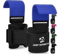 AQF Weight Lifting Hooks, 8MM Neoprene Wrist Straps for Deadlifts, Pull Ups
