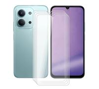 AQGGIIXY Pack of 4 Screen Protectors for Xiaomi Redmi 15C 5G (6.90 Inch) Screen Protector, 9H Hardness Film HD Clear Protective Glass, Scratch-Resistant, Anti-Bubble, Tempered Glass Protection Screen