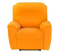 AQIGR Recliner Slipcovers Stretch Printed Sofa Cover 4-Piece Lazy Boy Chair Covers Furniture Protector Leather Recliner Chair Cover with Side Pocket for Rocking Recliner (Color : #8)