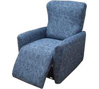 AQIGR Recliner Stretch Slipcovers 4-Pieces,Printed Sofa Cover 4-Piece Lazy Boy Chair Covers 1Seat Slipcover Furniture Protector Leather Recliner Chair Cover for Rocking Recliner (Color : #22)