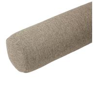 AQIGR Round Cervical Roll Bolster Pillow with Removable & Washable Pillow Cover, Bolster Pillow Filled with Soft, Round Bolster Pillowcase Cover(Camel,20x120cm)