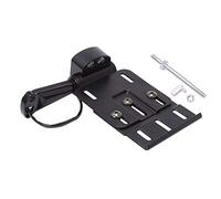 AQIMY Motorcycle LED Light License Plate Frames Side Mount License Plate Holder for Harley Forty Eight Sportster XL1200 XL 883L