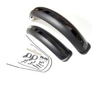 AQIOERH Bike Fender Set Bike Fenders 24/26/20" x4.0 Fat Tire Mud Guards Fender Set Mudguards Folding Snow E-Bike Bicycle Cycling Accessories(Black 20x4.0)
