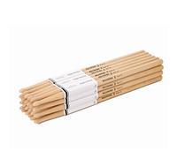 AQJUNONG 2B Drumsticks,12 Pair Maple Drum Sticks 2B, Wood Tip Drumsticks 2B Drum sticks for Adults Kids and Beginners.
