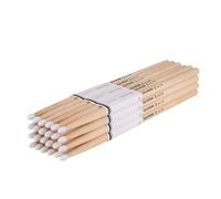 AQJUNONG Drum Sticks, 2B Drumsticks Nylon Tip Set for Acoustic Drums or Electronic Drums, Maple Drum Sticks 2B for Drummers and Beginners (12 Pair)