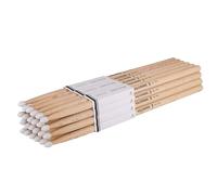 AQJUNONG Drum Sticks, 5B Drumsticks with Nylon Tip, Oak Wood Drumsticks for Acoustic Drum and Electronic set (12 PAIR)