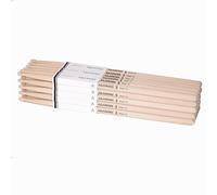 AQJUNONG Drum Sticks，7A Drumsticks, 15 Pairs Classic Maple Wood Tip Drum Sticks for Kids and Adults, Professional Musical Instrument Percussion Accessories