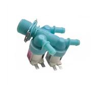 Aqkhougty Electric Control Water Inlet Valve，compatible For Samsung DC62-00233B DC62-00233D DC62-00233C DC62-00233H DC62-00233J DC62-00233K,to Solve E4/F5 Failure(DC62-00233J)