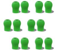 AQKILO Replacement Ear Tips for EKO CORE 500 Digital Stethoscope, Comfortable and Long-Lasting Earplugs, Green, 6 Pairs