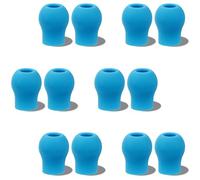 AQKILO Replacement Ear Tips for EKO CORE 500 Digital Stethoscope, Comfortable and Long-Lasting Earplugs, Blue, 6 Pairs