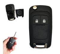 aqlbhz 1Pcs 2 Buttons Car Keys Fob for Vauxhall Astra Key Fob Car Key Fob For Vauxhall Compatible With For Vauxhall Compatible With Astra Corsa Insignia Zafira Adam for Key Fob Case