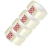 aqlbhz 4pcs 18mm x 30m Tape Rolls Invisible Gift Tape for Parcel Easy to Tear Can use tape dispenser and tape rolls Suitable