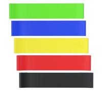 aqlbhz 5 Pack Resistance Bands Exercise Bands Resistance Bands Set Stretch Bands for Exercise Physio Bands Physiotherapy Recovery Fitness Band for Home Gym Long Exercise Workout