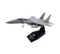 AQMUZE 1/100 F15 F-15 for Strike Eagle Fighter Aircraft Assembled Metal Military Diecast Plane Model Miniatures Set(F-15I)