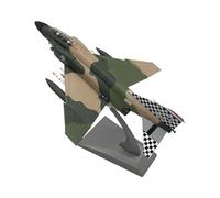 AQMUZE 1:100 For McDonnell Douglas F-4 Ghost Simulation Alloy Fighter Model Finished House Decoration Collection Miniatures Set