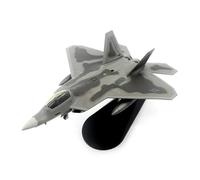 AQMUZE 1:100 For States Air Force F-22A Fighter Finished Alloy Model Simulation Static Collectible Toy Gift Miniatures Set