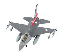 AQMUZE 1:144 For Fighting Falcon F16A 455th Tactical Wing Alloy Aircraft Model CollectiAon Souvenir Display Miniatures Set